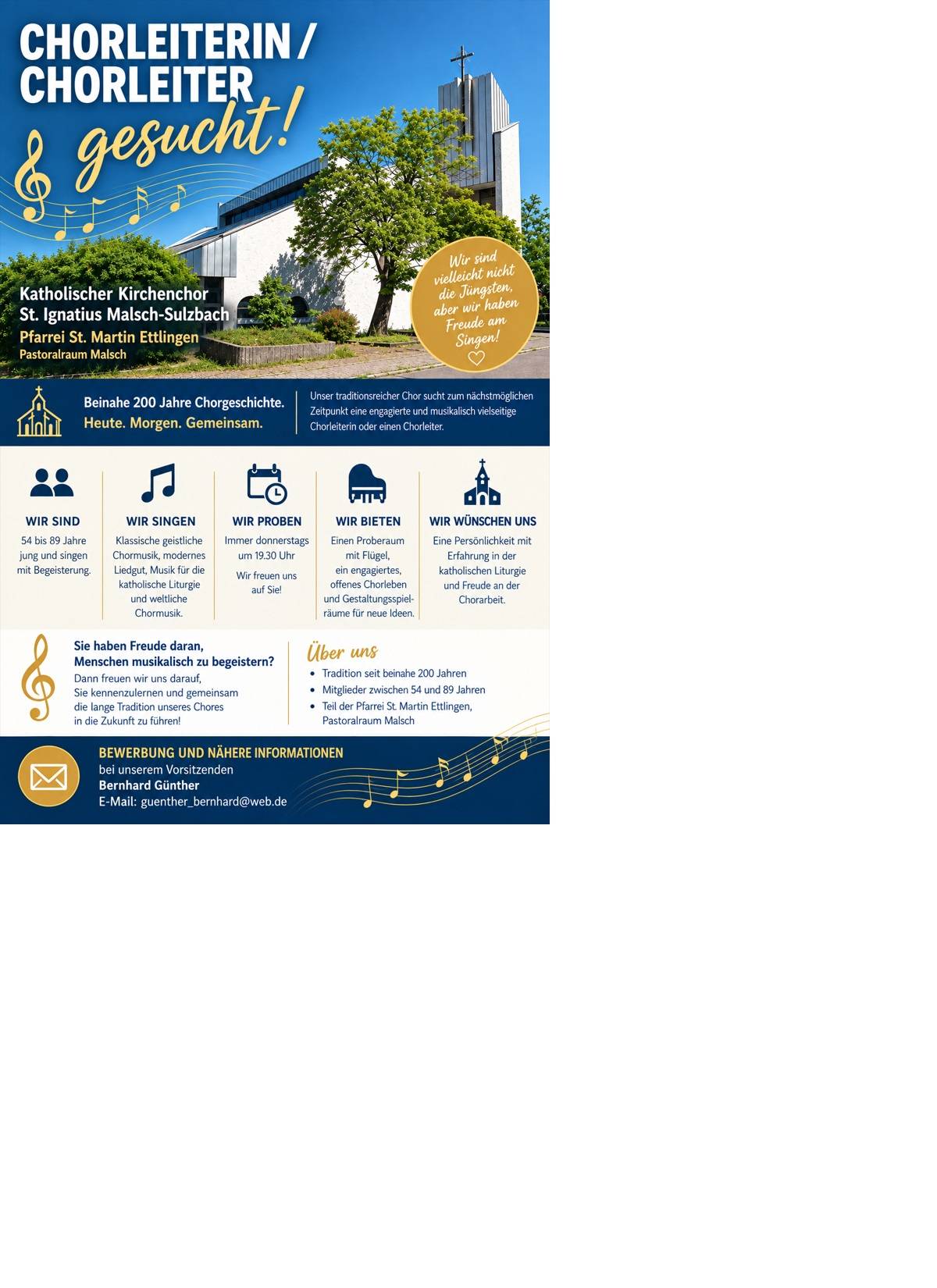 Quelle: Kath. Kirchenchor Malsch-Sulzbach