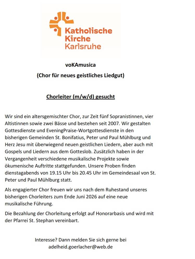 Quelle: Kath. Kirche St. Stephan Karlsruhe