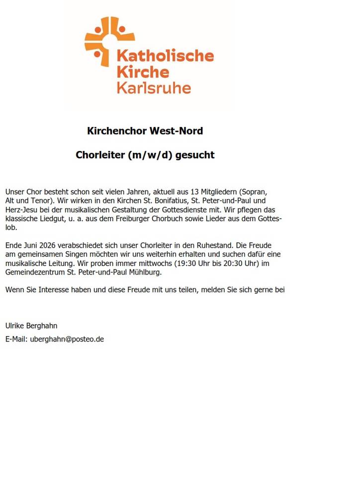 Quelle: Kath. Kirche St. Stephan Karlsruhe